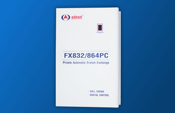 Tổng đài điện thoại Adsun FX832PC