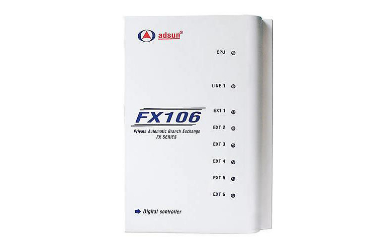 Tổng đài điện thoại Adsun FX106PC