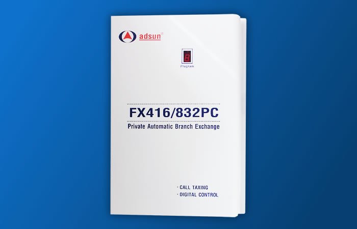 Tổng đài điện thoại Adsun FX416PC